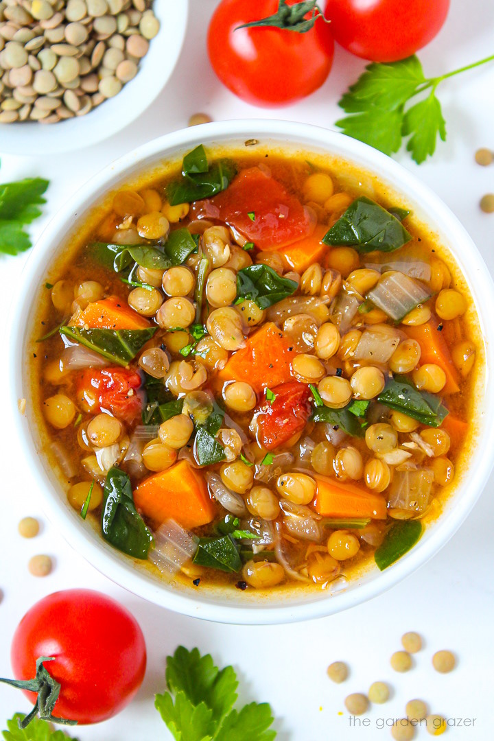 lentil-spinach-soup